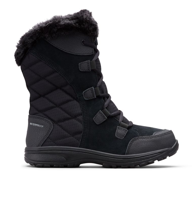 Botte Ice Maiden II pour femme - Large, Color: Black, Columbia Grey