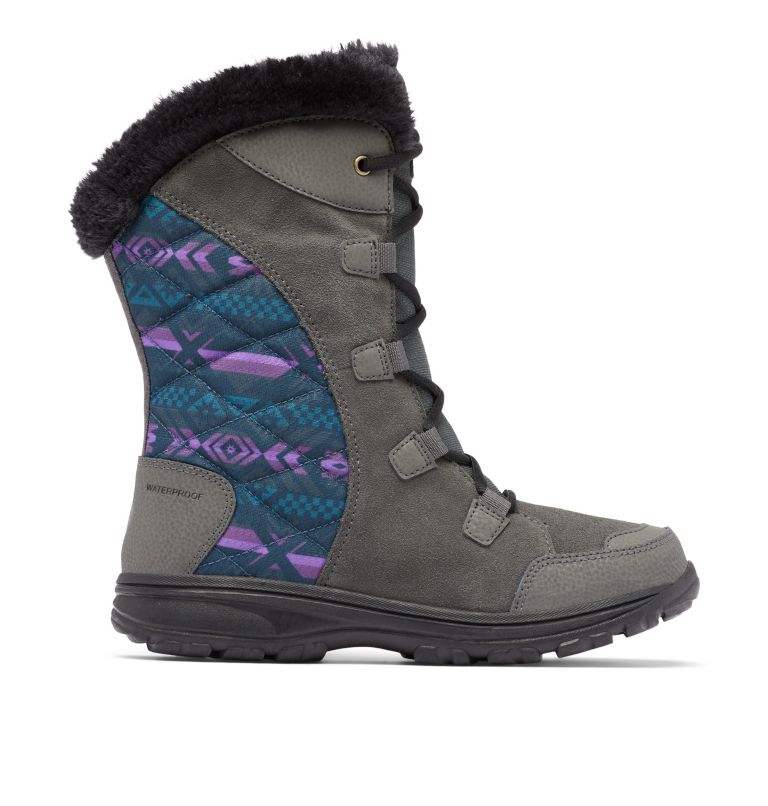 Thumbnail: Women’s Ice Maiden II Boot - Wide, Color: Grill, Dark Lavender, image 1