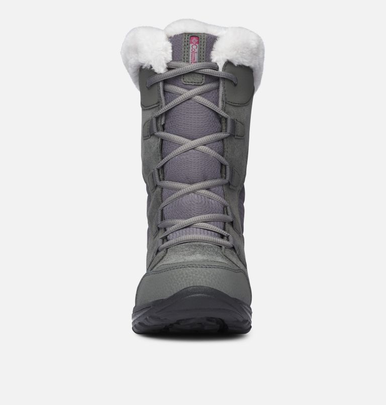 Women's Ice Maiden II Boot - Wide, Color: Shale, Dark Raspberry, image 8