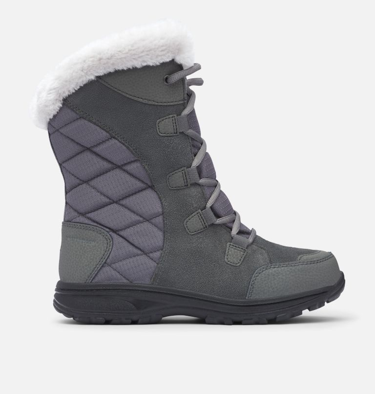 Thumbnail: Women’s Ice Maiden II Boot - Wide, Color: Shale, Dark Raspberry, image 1