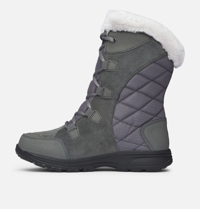 Thumbnail: Women’s Ice Maiden II Boot - Wide, Color: Shale, Dark Raspberry, image 5