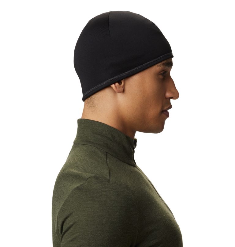 Gravity Threads Knit Soft Stretch Beanie Cap - Black Metallic at