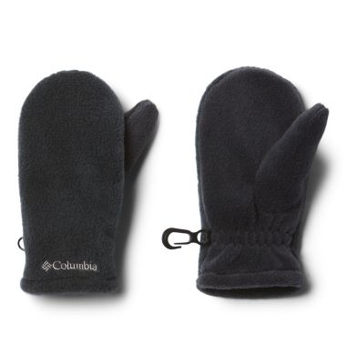 black toddler mittens