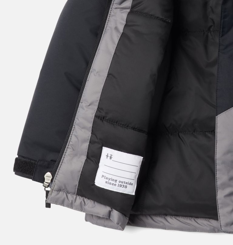 Boys’ Toddler Lightning Lift Jacket, Color: Black, City Grey, image 3