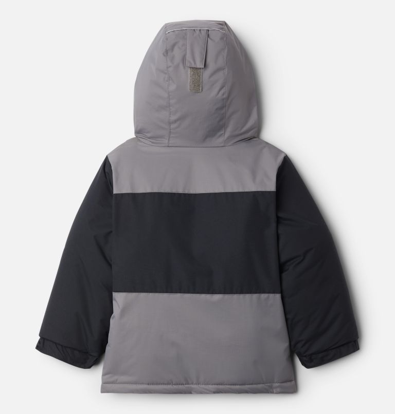 Boys’ Toddler Lightning Lift Jacket, Color: Black, City Grey, image 2