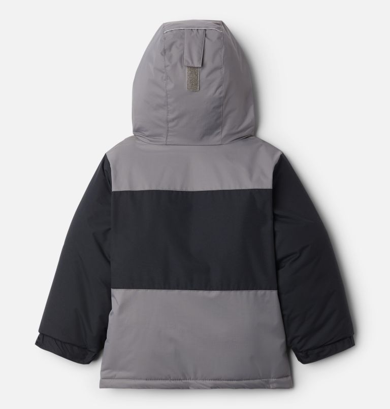 Thumbnail: Boys’ Toddler Lightning Lift Jacket, Color: Black, City Grey, image 2