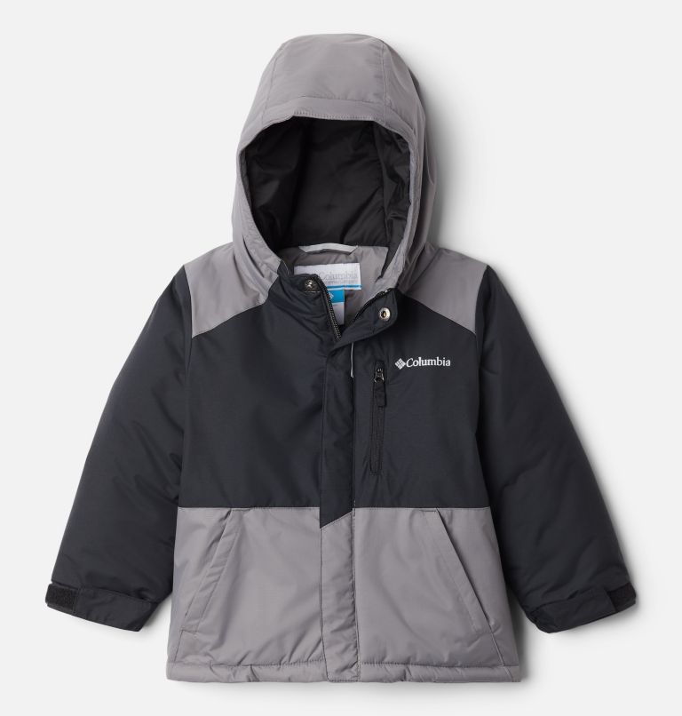 Boys’ Toddler Lightning Lift Jacket, Color: Black, City Grey, image 1