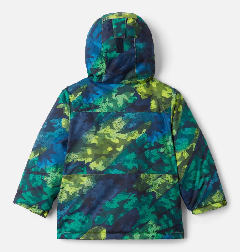 Manteau Lightening Lift pour garçon – Tout-petit, Color: Bright Chartreuse Brushed Camo Print, image 2