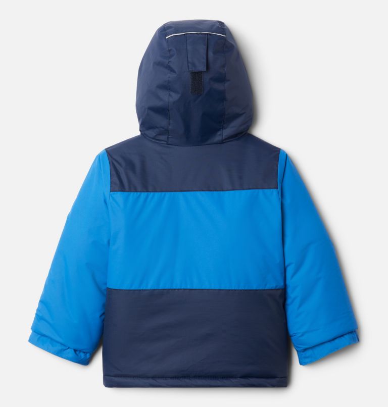 Boys’ Toddler Lightning Lift Jacket, Color: Bright Indigo, Collegiate Navy, image 2