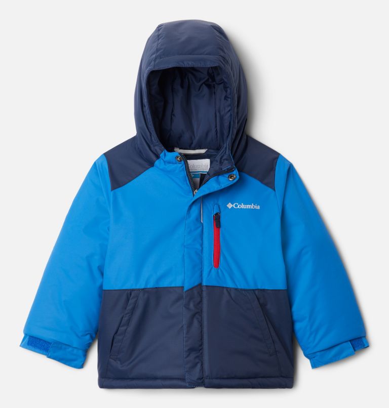 Boys’ Toddler Lightning Lift Jacket, Color: Bright Indigo, Collegiate Navy, image 1