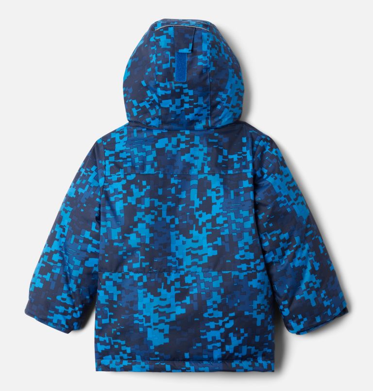 Boys’ Toddler Lightning Lift Jacket, Color: Bright Indigo Weave Print, image 2