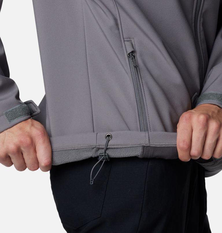 Men's Ascender Softshell Jacket, Color: City Grey, image 6
