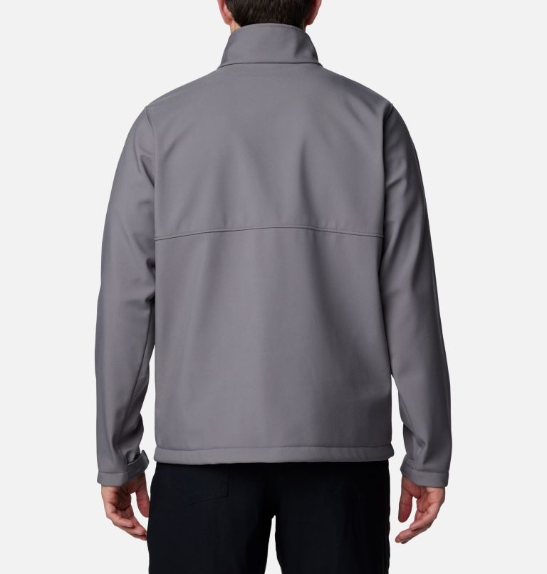 Men's Ascender Softshell Jacket, Color: City Grey, image 2