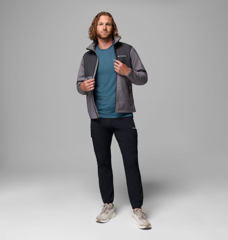 Coquille souple Ascender pour homme, Color: City Grey, Shark, image 2
