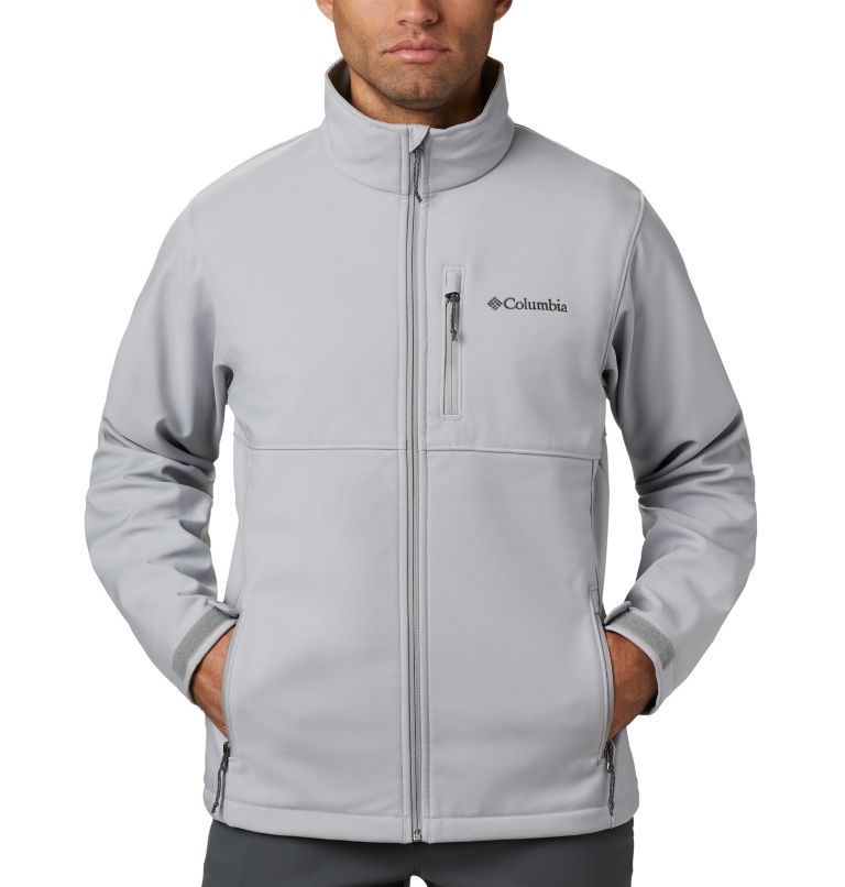 Men’s Ascender Softshell Jacket, Color: Columbia Grey, image 4