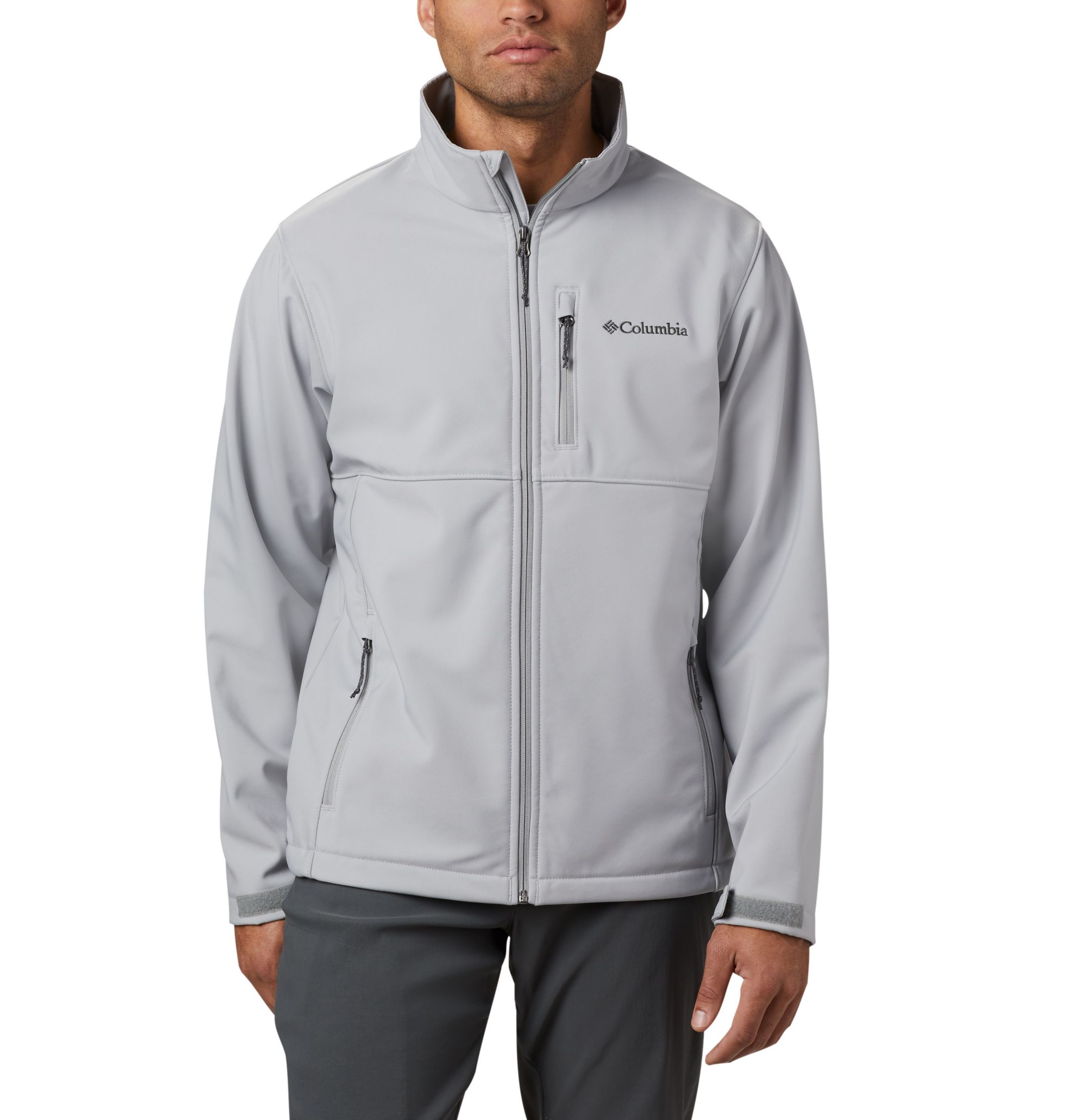 Columbia Ascender Softshell - Chaqueta con cremallera frontal para hombre,  color negro, talla mediana Columbia 155653