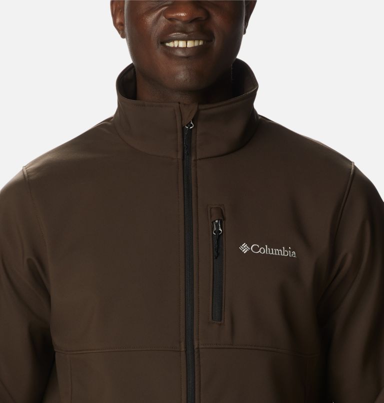 Men’s Ascender Softshell Jacket - Tall, Color: Cordovan, image 4
