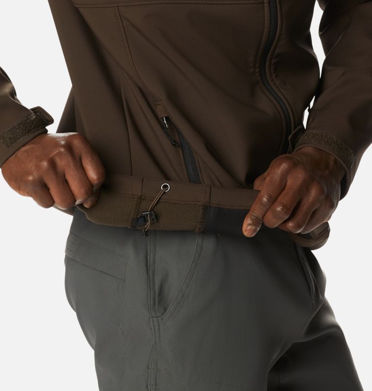 Men’s Ascender Softshell Jacket, Color: Cordovan, image 6