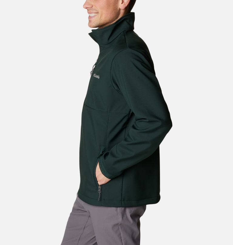 Thumbnail: Men’s Ascender Softshell Jacket, Color: Spruce, image 3