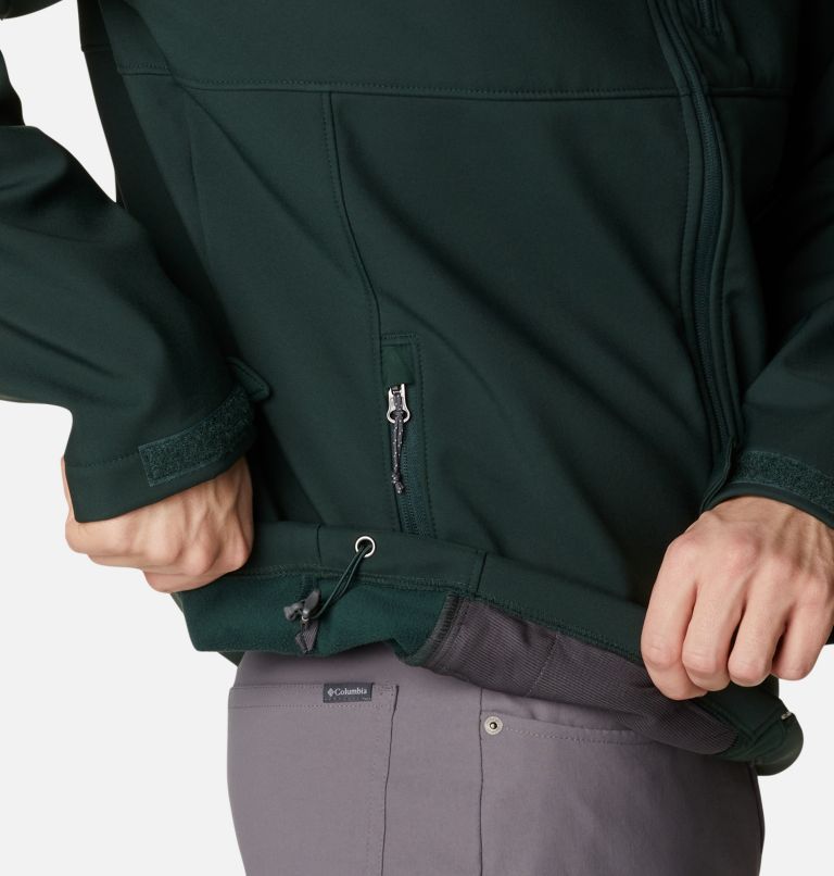 Thumbnail: Men’s Ascender Softshell Jacket, Color: Spruce, image 6