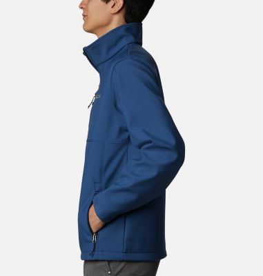columbia men's ascender softshell jacket black
