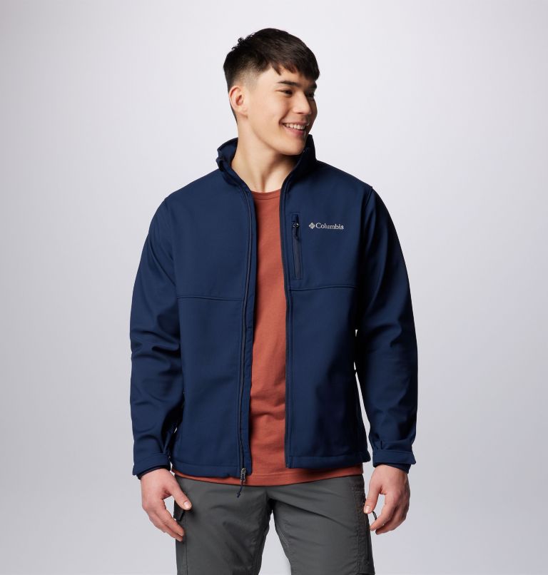 Men’s Ascender Softshell Jacket, Color: Collegiate Navy, image 7