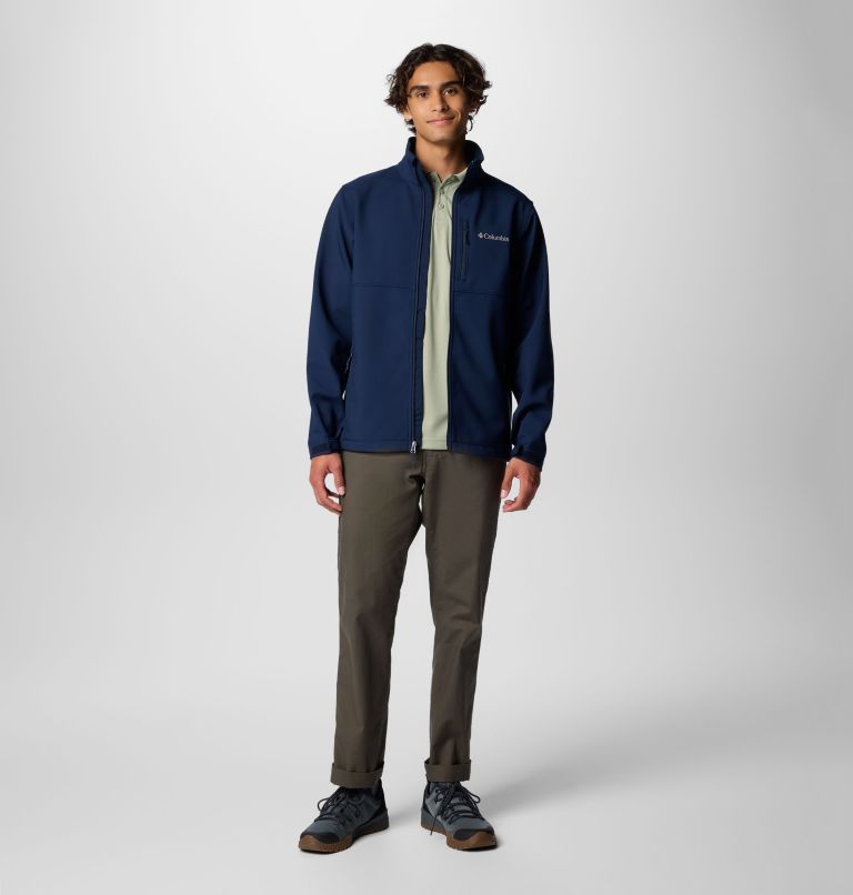 Men's Ascender Softshell Jacket, Color: Collegiate Navy, image 3