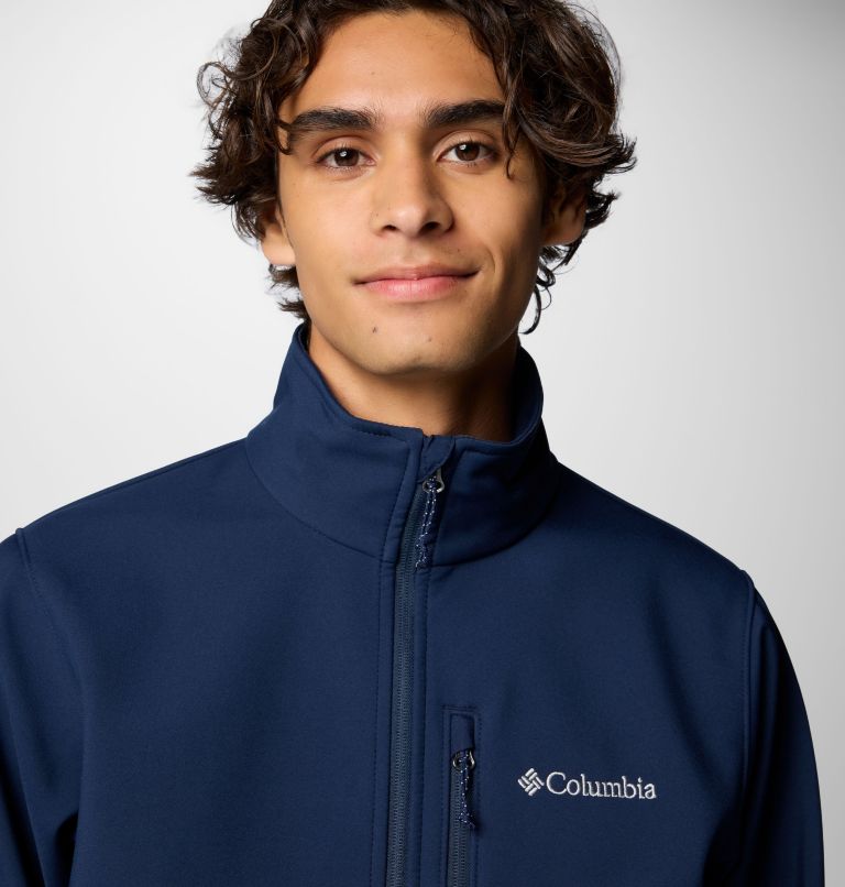 Men's Ascender Softshell Jacket, Color: Collegiate Navy, image 5