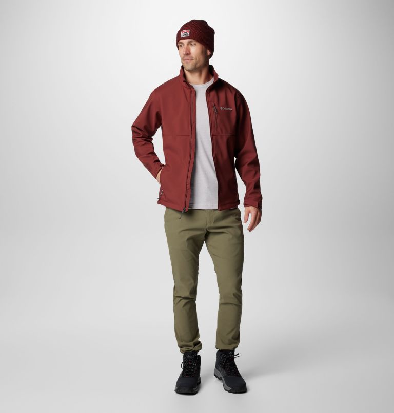 Men’s Ascender Softshell Jacket, Color: Spice, image 3