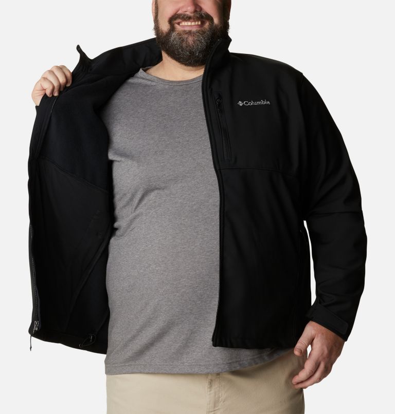 Men’s Ascender Softshell Jacket - Big, Color: Black, image 5