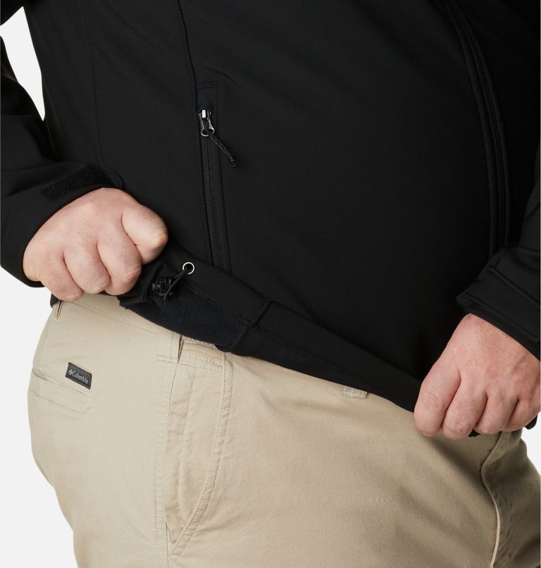 Thumbnail: Men’s Ascender Softshell Jacket - Big, Color: Black, image 6