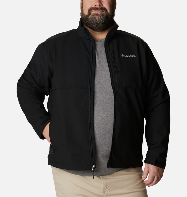 Men’s Ascender Softshell Jacket - Big, Color: Black, image 7