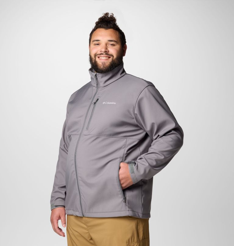 Ascender Softshell Jacket - Extended Size, Color: City Grey, image 4
