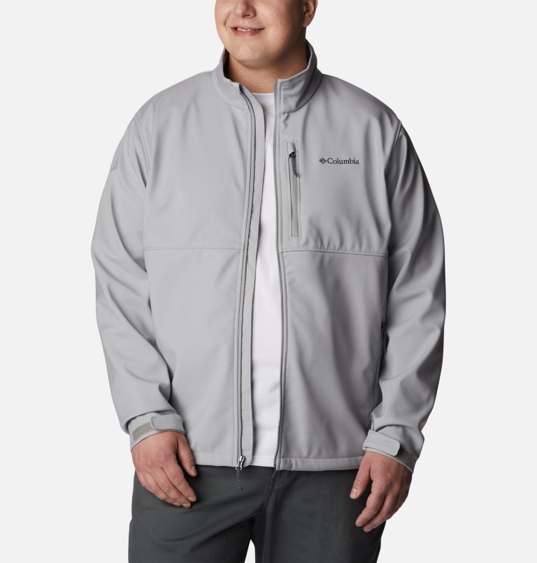 Thumbnail: Men’s Ascender Softshell Jacket - Big, Color: Columbia Grey, image 7