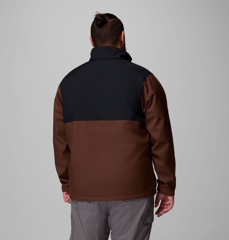 Men's Ascender Softshell Jacket - Big, Color: Tobacco, Black, image 3
