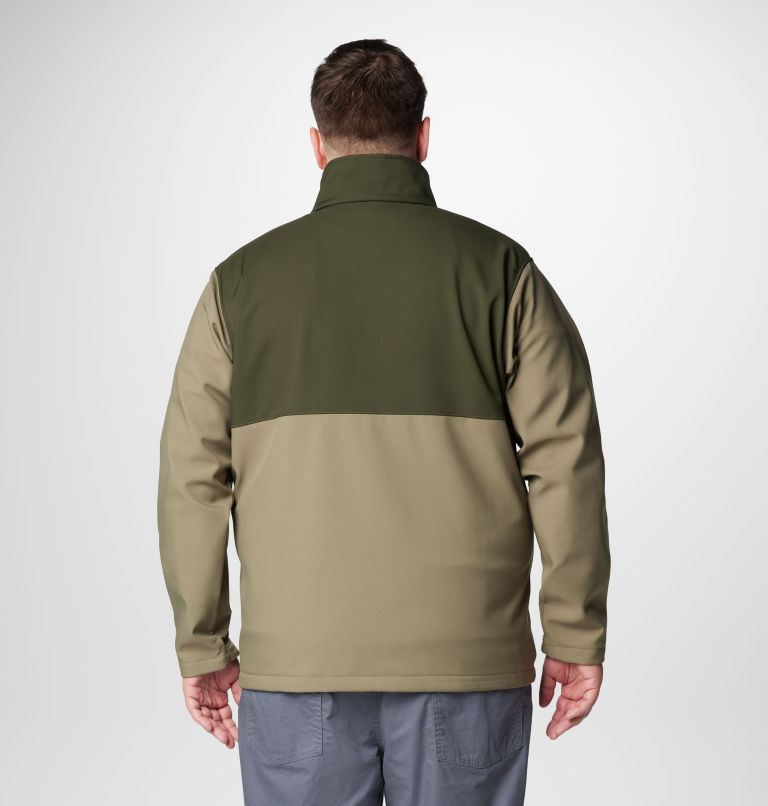 Men's Ascender Softshell Jacket - Big, Color: Stone Green, Greenscape, image 2