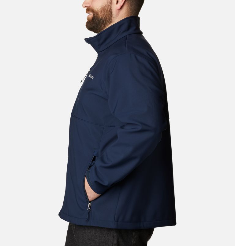 Thumbnail: Men’s Ascender Softshell Jacket - Big, Color: Collegiate Navy, image 3