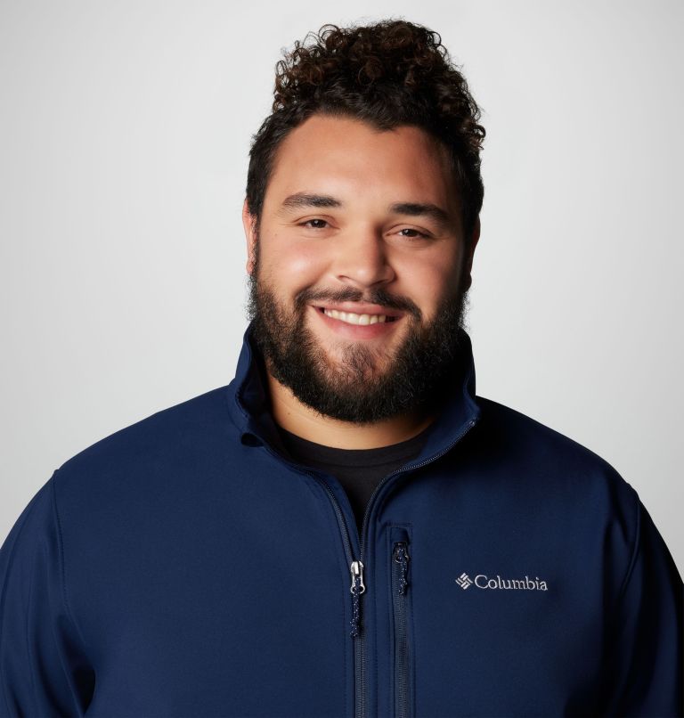 Ascender Softshell Jacket - Extended Size, Color: Collegiate Navy, image 5
