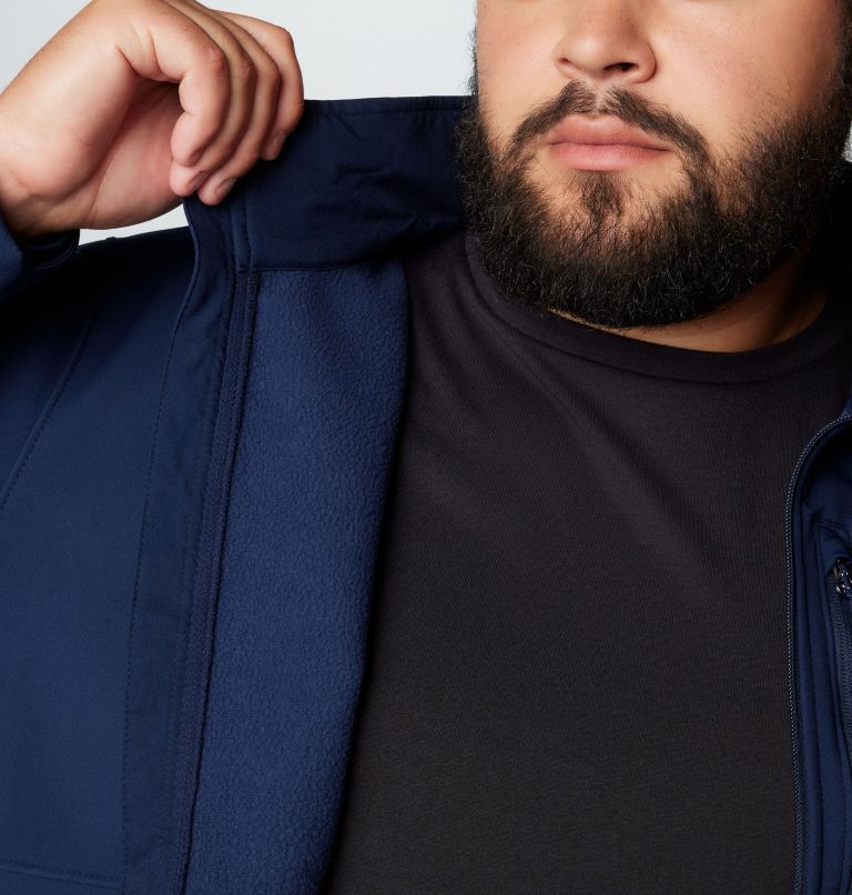 Ascender Softshell Jacket - Extended Size, Color: Collegiate Navy, image 6