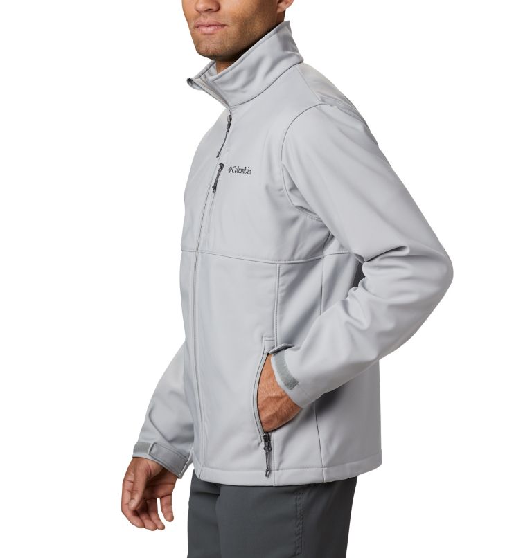Men’s Ascender Softshell Jacket - Tall, Color: Columbia Grey, image 3