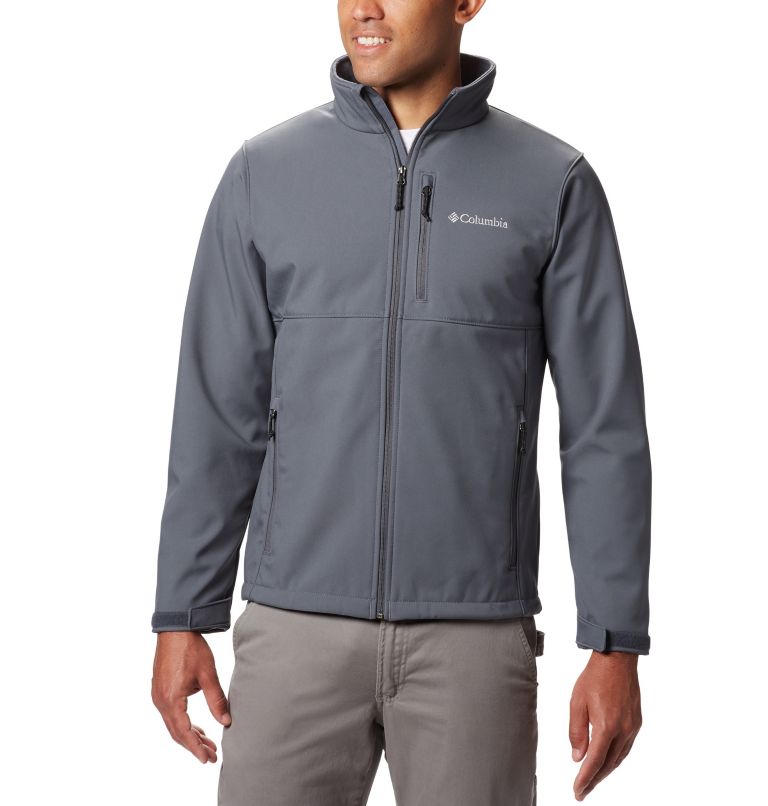 Men’s Ascender Softshell Jacket - Tall, Color: Graphite, image 1