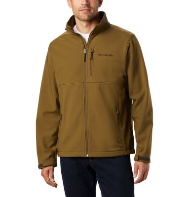 columbia mountain village hooded softshell