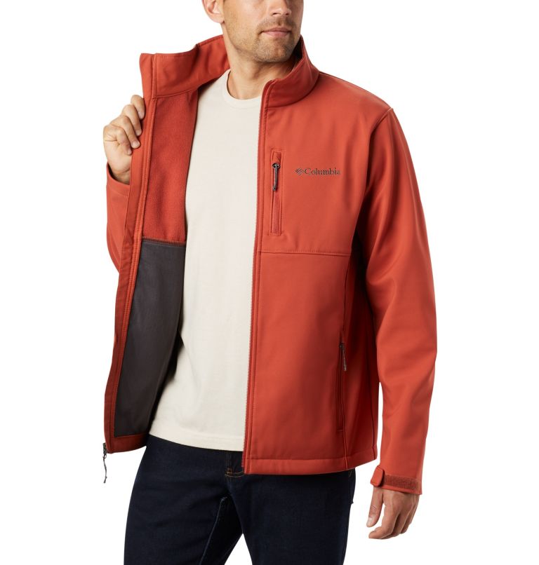 Men’s Ascender Softshell Jacket - Tall, Color: Carnelian Red, image 5