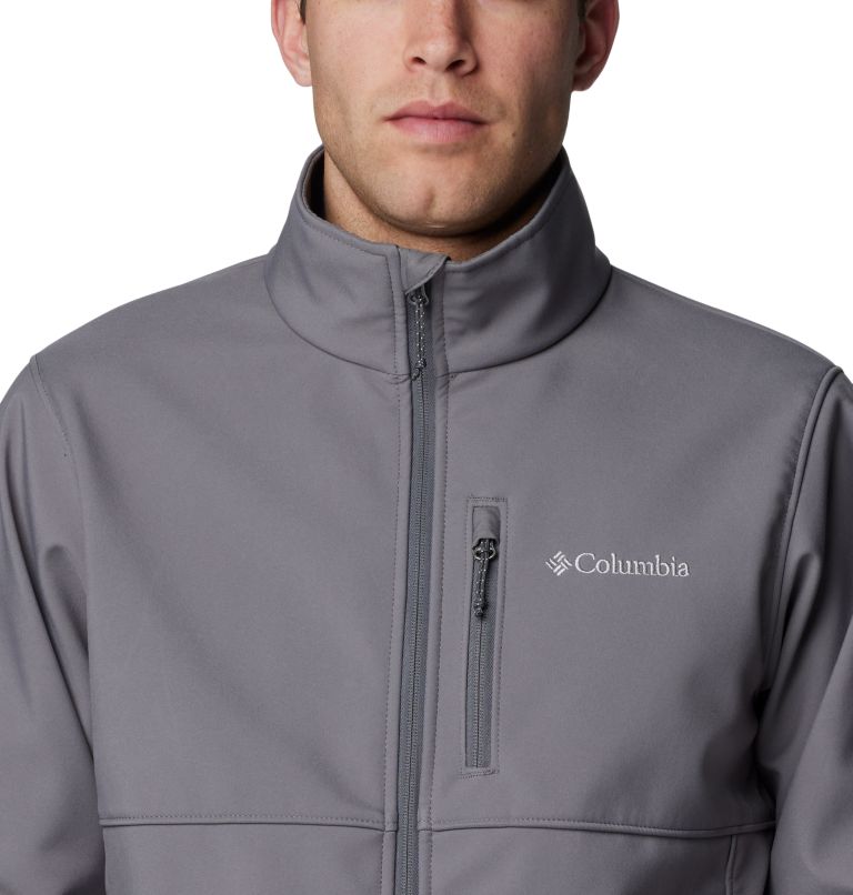 Giacca softshell da hiking Ascender da uomo, Color: City Grey, image 4