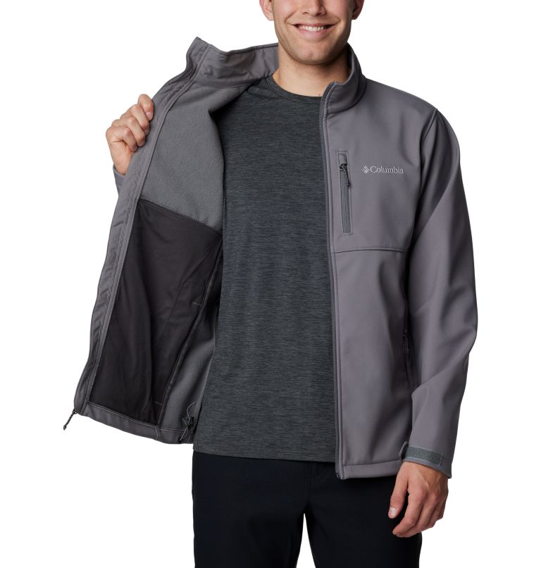 Giacca softshell da hiking Ascender da uomo, Color: City Grey, image 5