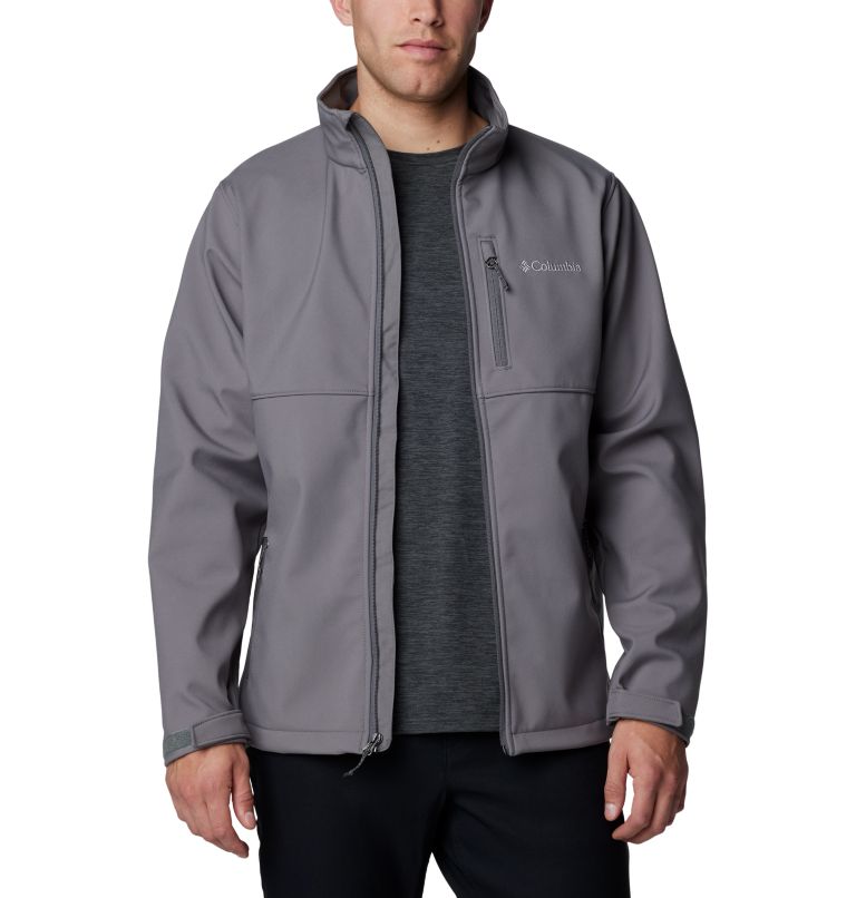 Giacca softshell da hiking Ascender da uomo, Color: City Grey, image 7