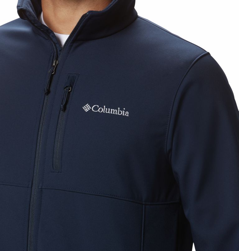 Men's Ascender Softshell Walking Jacket, Color: Collegiate Navy, image 3