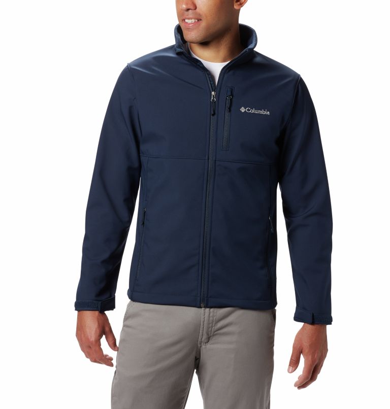 Men's Ascender Softshell Walking Jacket, Color: Collegiate Navy, image 1