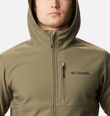 columbia men's big & tall ascender hooded softshell jacket