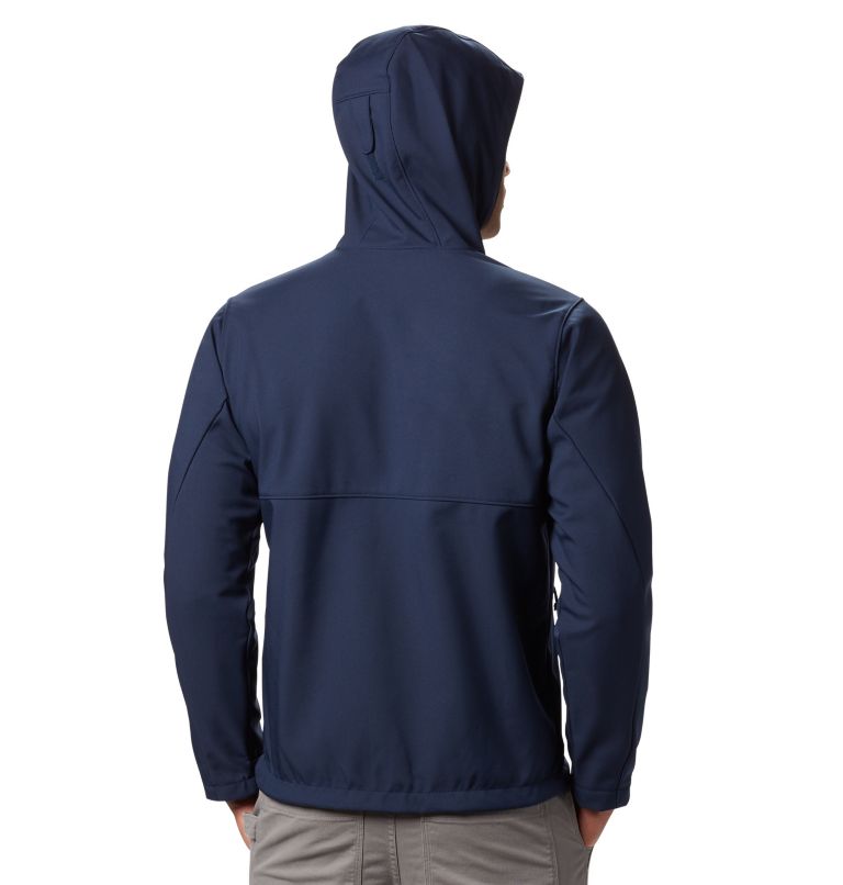 Men’s Ascender Hooded Softshell Jacket, Color: Collegiate Navy, image 2